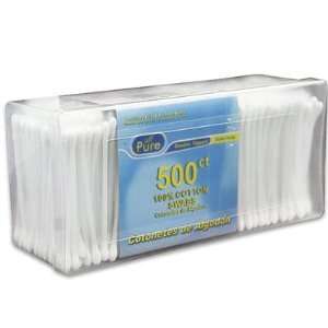  500ct Double Tips Cotton Swabs Beauty