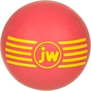 JW iSqueak Squeaker Ball LARGE Squeaky Tough Dog Toy  