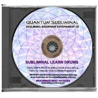 SUBLIMINAL LEARN DRUMS  PERCUSSION DRUMMER LEARNING AID  