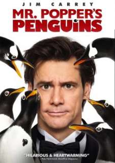 Mr. Poppers Penguins DVD *NEW* Jim Carrey, Carla Gugino poppers 