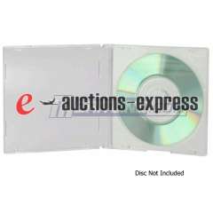 25 Frosty Clear Mini CD DVD Storage Jewel Cases 5mm  