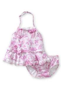 Kate Mack Pink Provence Swimsuit (Infant)  