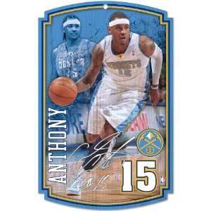   Wincraft Denver Nuggets Carmelo Anthony Wood Sign