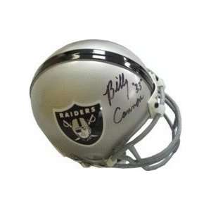 Billy Cannon Autographed Oakland Raiders Replica Mini Football Helmet