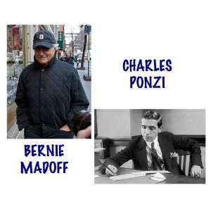  Bernie Madoff & Charles Ponzi Novelty Color 8 1/2 X 11 