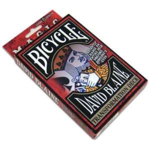  David Blaine Transformation   Bicycle Deck: Toys & Games