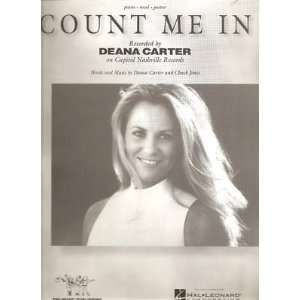  Sheet Music Count Me In Deana Carter 139 