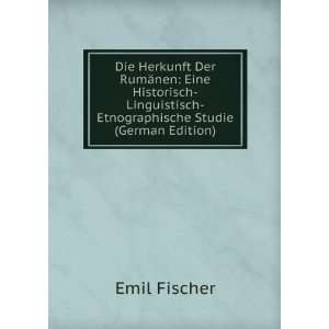   Studie (German Edition) Emil Fischer  Books