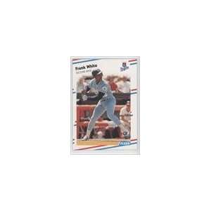  1988 Fleer #273   Frank White Sports Collectibles