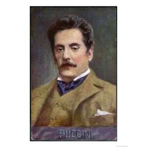  Giacomo Puccini Italian Opera Composer in Middle Age 