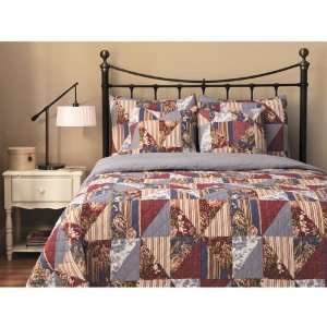  Ivy Hill Home Hampstead Cotton Quilt Set   Full Queen 