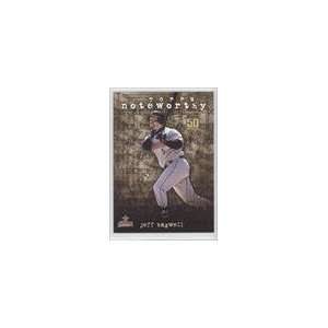   2001 Topps Noteworthy #TN15   Jeff Bagwell Sports Collectibles