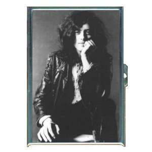 JIMMY PAGE OF LED ZEPPELIN ID Holder, Cigarette Case or Wallet Made 