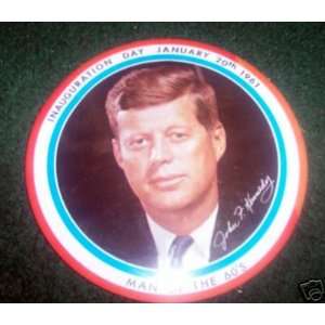  john f kennedy 6 political pinback button badge pins 