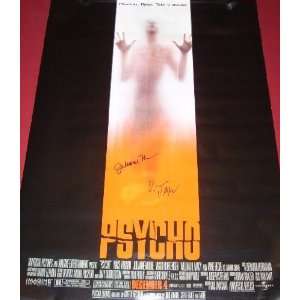 Vince Vaughn Julianne Moore   Psycho   Signed Autographed 27x40 Movie 