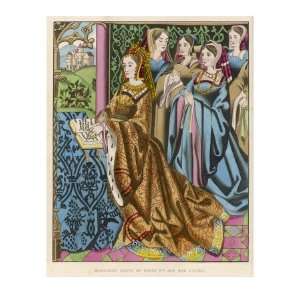  Margaret of Anjou, Queen of Henry Vi of England, at Prayer 