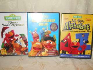 DVD lot ELMO Sesame Street variety  
