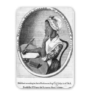 Phillis Wheatley, frontispiece to her Poems   Mouse Mat 