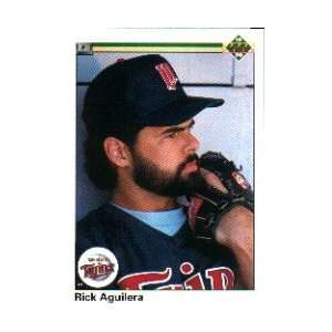  Rick Aguilera 1990 Upper Deck Card #11