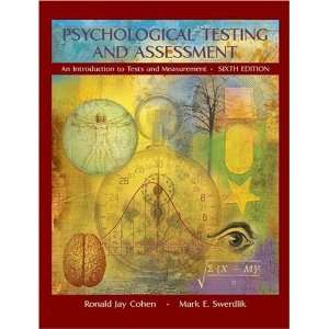  By Ronald Jay Cohen, Mark Swerdlik: Psychological Testing 
