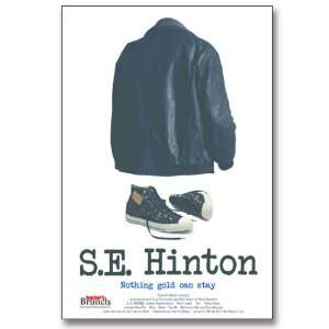  S. E. Hinton Favorite Author Movie Poster. Laminated 