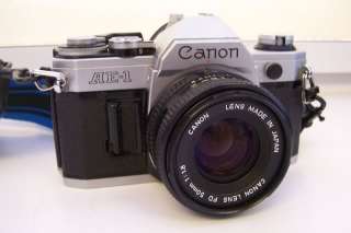 Canon AE 1 with Customized Lens Kit Film Camera OUTFIT  