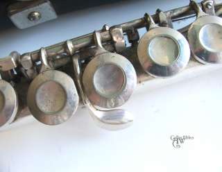 Vintage Professional Metal Flute, Christian Raissar Ulm Do w/ Case 
