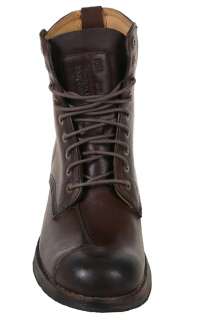   Boot Company Mens Boots Colraine Plum Brown Leather Boots 89564  