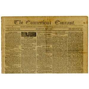  Original Historic Newspaper   Thomas Jefferson