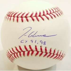 Tom Glavine Autographed Baseball   Official
