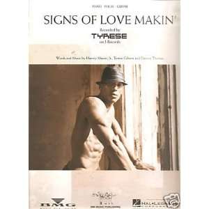  Sheet Music Signs Of Love Makin Tyrese 63 