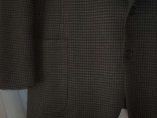 Mens preowned Allyn Saint George green wool blend sport jacket, size 