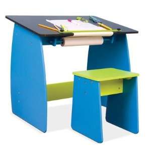  Kids Drafting Table with Stool Color Purple / Pink 