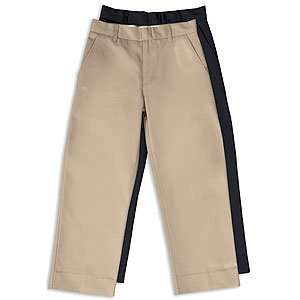   Khaki Pants Flat Front Boy Size 8 16 Classroom Uniforms Clothing