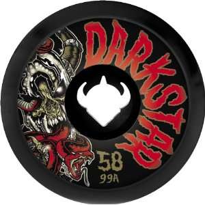 Darkstar Undead Old School Skateboard Wheel (60mm)  Sports 
