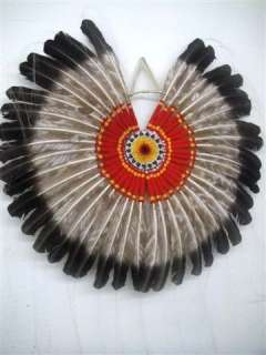 Native American ANTIQUE Feather Bustle/Bussel  