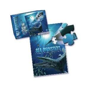  Sea Monsters 50 Piece Floor Puzzle Toys & Games