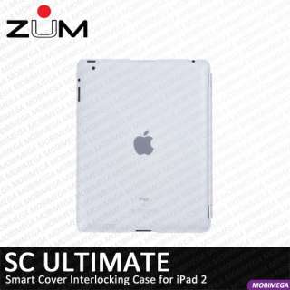 ZUM SC ULTIMATE Smart Cover Locking Case iPad 2 White  