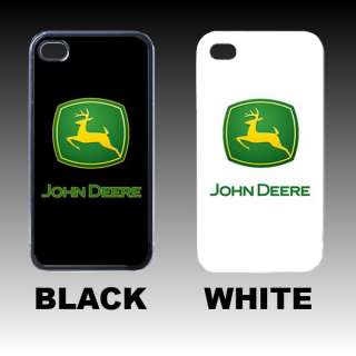 New* JOHN DEERE iPHONE 4 CASE ( Black / White )  