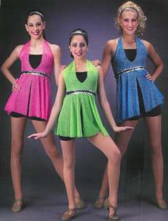 New JEWELS Jazz Tap Glitter Tap Dance Costume CHOICE  