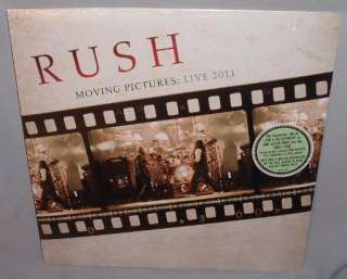 LP RUSH Moving Pictures Live 2011 180 gram NEW MINT SEALED  