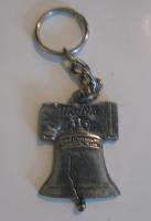 Colonial Pewter Keychain Liberty Bell Jeanes Hospital  