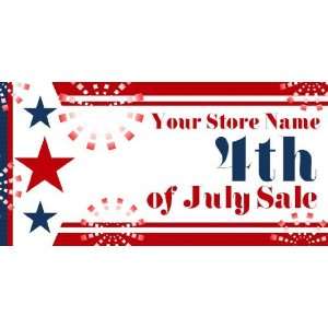  3x6 Vinyl Banner   Generic Independence Day Sale 