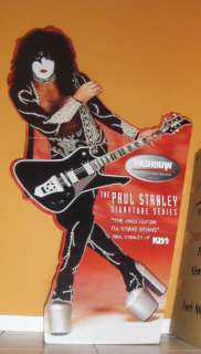 KISS Paul Stanley Washburn Promo Store Stand Up Display  