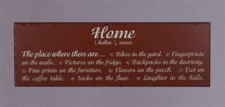 NEW DECORATIVE Wooden Home 18 Wall Plaque SIGN  
