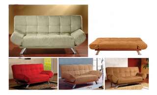 microfiber futon sofa bed,adjustable arm  