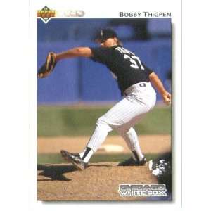  1992 Upper Deck # 285 Bobby Thigpen Chicago White Sox 