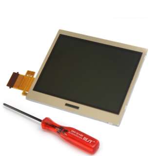 BOTTOM LCD SCREEN FOR NINTENDO DS LITE NDSL DSL + TOOL  