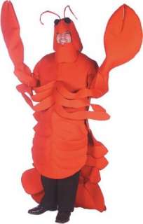    Adults Lobster Halloween Costume (Size: Standard): Clothing