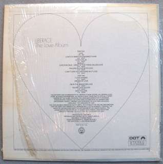 LIBERACE  THE LOVE ALBUM Dot Records DLP 25858 LP  